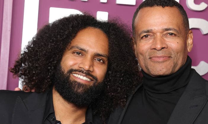 Red carpet for the 8th American Black Film Festival Honors at the SLS Hotel, a Luxury collection hotel Featuring: Makaylo Van Peebles, Mario Van Peebles Where: Los Angeles, California, United States When: 16 Feb 2026 Credit: Faye s Vision Cover Images EDITORIAL USE ONLY. NOT FOR USE BY NEWSPAPERS BASED IN THE UK. Copyright: xx coverimg55477822
