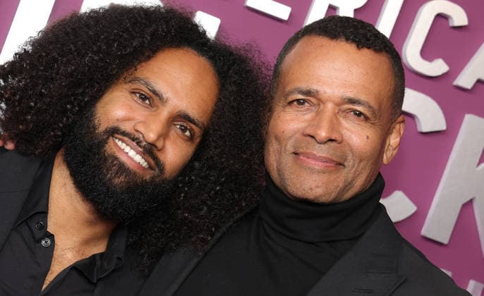 Red carpet for the 8th American Black Film Festival Honors at the SLS Hotel, a Luxury collection hotel Featuring: Makaylo Van Peebles, Mario Van Peebles Where: Los Angeles, California, United States When: 16 Feb 2026 Credit: Faye s Vision Cover Images EDITORIAL USE ONLY. NOT FOR USE BY NEWSPAPERS BASED IN THE UK. Copyright: xx coverimg55477823