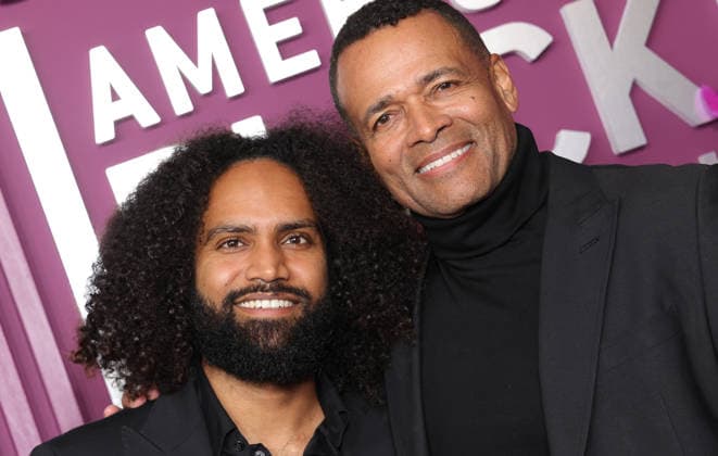 Red carpet for the 8th American Black Film Festival Honors at the SLS Hotel, a Luxury collection hotel Featuring: Makaylo Van Peebles, Mario Van Peebles Where: Los Angeles, California, United States When: 16 Feb 2026 Credit: Faye s Vision Cover Images EDITORIAL USE ONLY. NOT FOR USE BY NEWSPAPERS BASED IN THE UK. Copyright: xx coverimg55477824