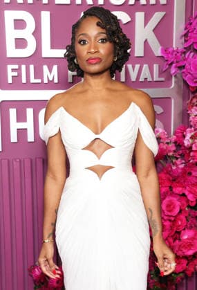 Red carpet for the 8th American Black Film Festival Honors at the SLS Hotel, a Luxury collection hotel Featuring: Aleshea Harris Where: Los Angeles, California, United States When: 16 Feb 2026 Credit: Faye s Vision Cover Images EDITORIAL USE ONLY. NOT FOR USE BY NEWSPAPERS BASED IN THE UK. Copyright: xx coverimg55477846