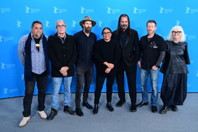 David Tranter, Steven McGregor, Tom Wright, Deborah Mailman, Warwick Thornton, Erroll Shand and Greer Simpkin pose at the Wolfram photocall during the 76th Berlinale International Film Festival Berlin at Grand Hyatt Hotel on February 17, 2026 in Berlin, Germany Romain Doucelin Bestimage  Copyright: xRomainxDoucelinx xBestimagexRomainxDoucelinx xBestimagex