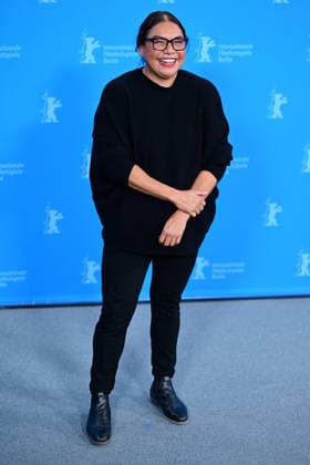 Deborah Mailman poses at the Wolfram photocall during the 76th Berlinale International Film Festival Berlin at Grand Hyatt Hotel on February 17, 2026 in Berlin Romain Doucelin Bestimage  Copyright: xRomainxDoucelinx xBestimagexRomainxDoucelinx xBestimagex
