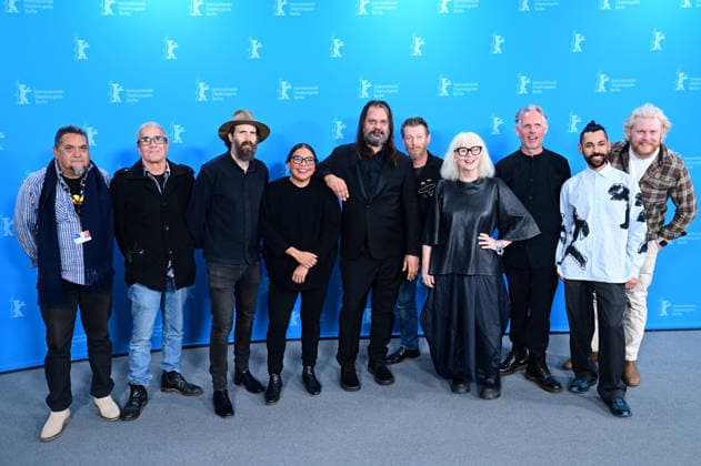 David Tranter, Steven McGregor, Tom Wright, Deborah Mailman, Warwick Thornton, Erroll Shand, Greer Simpkin and guests pose at the Wolfram photocall during the 76th Berlinale International Film Festival Berlin at Grand Hyatt Hotel on February 17, 2026 in Berlin, Germany Romain Doucelin Bestimage  Copyright: xRomainxDoucelinx xBestimagexRomainxDoucelinx xBestimagex