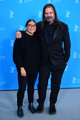 Deborah Mailman and Warwick Thornton pose at the Wolfram photocall during the 76th Berlinale International Film Festival Berlin at Grand Hyatt Hotel on February 17, 2026 in Berlin, Germany Romain Doucelin Bestimage  Copyright: xRomainxDoucelinx xBestimagexRomainxDoucelinx xBestimagex