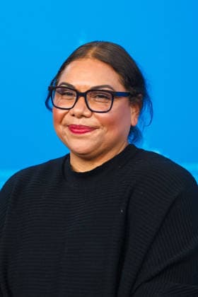 Photocall for Wolfram , Grand Hyatt Berlin, Berlin, Germany Deborah Mailman poses at the Photocall for Wolfram during Berlinale (Berlin Film Festival) at Grand Hyatt Berlin, Berlin, , Germany on 17 February 2026., Credit:Julie Edwards Avalon  Copyright: xJuliexEdwardsx xAvalonx 1075852643