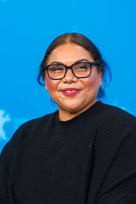 Photocall for Wolfram , Grand Hyatt Berlin, Berlin, Germany Deborah Mailman poses at the Photocall for Wolfram during Berlinale (Berlin Film Festival) at Grand Hyatt Berlin, Berlin, , Germany on 17 February 2026., Credit:Julie Edwards Avalon  Copyright: xJuliexEdwardsx xAvalonx 1075852661