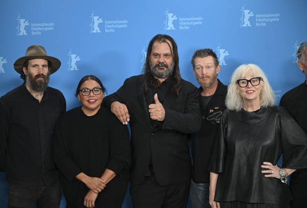 76th Berlin International Film Festival BERLIN, GERMANY - FEBRUARY 17: Cast and crew of the film Wolfram pose for the press at the 76th Berlin International Film Festival (Berlinale) in Berlin, Germany, on February 17, 2026. Halil Sagirkaya Anadolu Berlin Germany. Editorial use only. Please get in touch for any other usage.  Copyright: x2026xAnadoluxHalilxSagirkayax