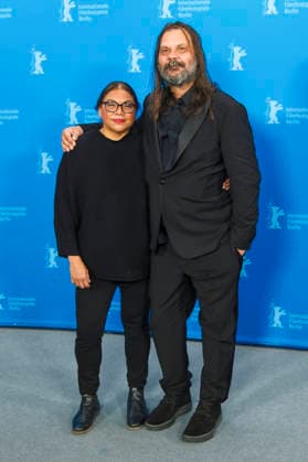 Deborah Mailman und Warwick Thornton beim Photocall zum Kinofilm Wolfram auf der Berlinale 2026 76. Internationale Filmfestspiele Berlin im Hotel Grand Hyatt. Berlin, 17.02.2026