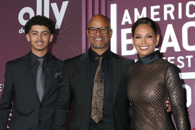 February 17, 2026, Los Angeles, California, USA: LOS ANGELES - FEB 16: Dre Terrell Whitfield, Dondre Whitfield, Salli Richardson-Whitfield at the 8th American Black Film Festival Honors at the SLS Hotel on February 16, 2026 in Los Angeles, CA Los Angeles USA - ZUMAb170 20260217_aap_b170_017 Copyright: xKayxBlakex
