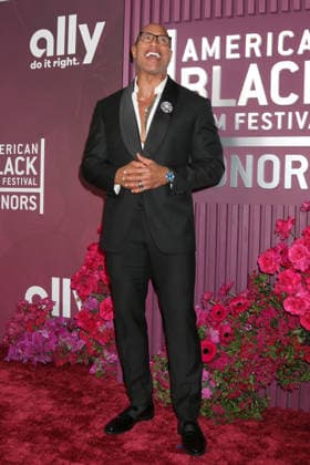 February 17, 2026, Los Angeles, California, USA: LOS ANGELES - FEB 16: Dwayne Johnson at the 8th American Black Film Festival Honors at the SLS Hotel on February 16, 2026 in Los Angeles, CA Los Angeles USA  - ZUMAb170 20260217_aap_b170_028 Copyright: xKayxBlakex