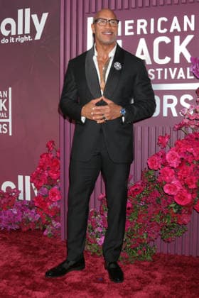 February 17, 2026, Los Angeles, California, USA: LOS ANGELES - FEB 16: Dwayne Johnson at the 8th American Black Film Festival Honors at the SLS Hotel on February 16, 2026 in Los Angeles, CA Los Angeles USA - ZUMAb170 20260217_aap_b170_024 Copyright: xKayxBlakex