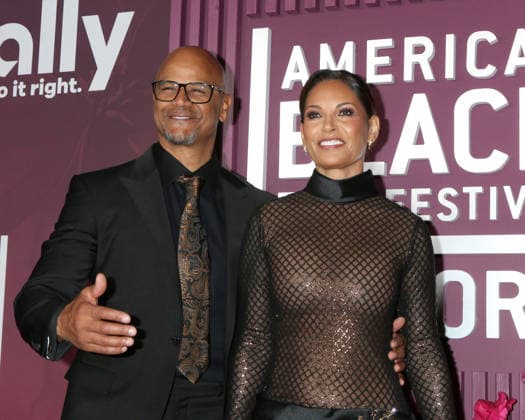 February 17, 2026, Los Angeles, California, USA: LOS ANGELES - FEB 16: Dondre Whitfield, Salli Richardson-Whitfield at the 8th American Black Film Festival Honors at the SLS Hotel on February 16, 2026 in Los Angeles, CA Los Angeles USA - ZUMAb170 20260217_aap_b170_055 Copyright: xKayxBlakex