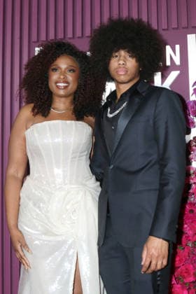 February 17, 2026, Los Angeles, California, USA: LOS ANGELES - FEB 16: Jennifer Hudson, David Daniel Otunga Jr. at the 8th American Black Film Festival Honors at the SLS Hotel on February 16, 2026 in Los Angeles, CA Los Angeles USA  - ZUMAb170 20260217_aap_b170_084 Copyright: xKayxBlakex