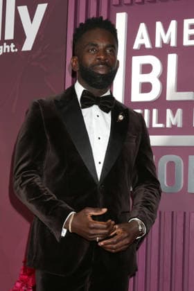 February 17, 2026, Los Angeles, California, USA: LOS ANGELES - FEB 16: Jimmy Akingbola at the 8th American Black Film Festival Honors at the SLS Hotel on February 16, 2026 in Los Angeles, CA Los Angeles USA  - ZUMAb170 20260217_aap_b170_071 Copyright: xKayxBlakex