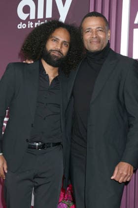 February 17, 2026, Los Angeles, California, USA: LOS ANGELES - FEB 16: Makaylo Van Peebles, Mario Van Peebles at the 8th American Black Film Festival Honors at the SLS Hotel on February 16, 2026 in Los Angeles, CA Los Angeles USA - ZUMAb170 20260217_aap_b170_073 Copyright: xKayxBlakex