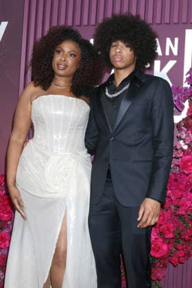February 17, 2026, Los Angeles, California, USA: LOS ANGELES - FEB 16: Jennifer Hudson, David Daniel Otunga Jr. at the 8th American Black Film Festival Honors at the SLS Hotel on February 16, 2026 in Los Angeles, CA Los Angeles USA  - ZUMAb170 20260217_aap_b170_114 Copyright: xKayxBlakex