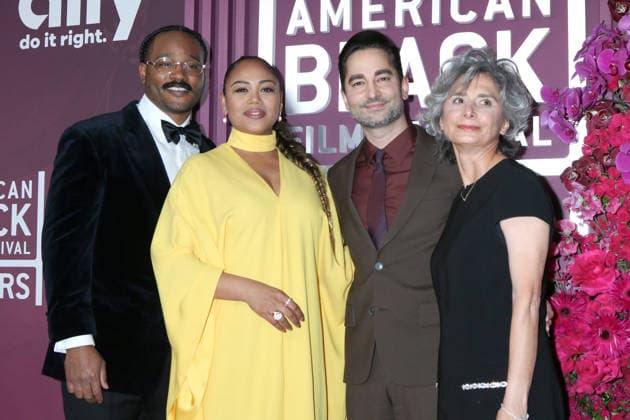 February 17, 2026, Los Angeles, California, USA: LOS ANGELES - FEB 16: Ryan Coogler, Zinzi Coogler, Sev Ohanian, Vartohi Ohanian at the 8th American Black Film Festival Honors at the SLS Hotel on February 16, 2026 in Los Angeles, CA Los Angeles USA  - ZUMAb170 20260217_aap_b170_157 Copyright: xKayxBlakex