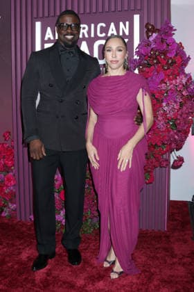February 17, 2026, Los Angeles, California, USA: LOS ANGELES - FEB 16: Lance Gross, Rebecca Jefferson at the 8th American Black Film Festival Honors at the SLS Hotel on February 16, 2026 in Los Angeles, CA Los Angeles USA - ZUMAb170 20260217_aap_b170_110 Copyright: xKayxBlakex