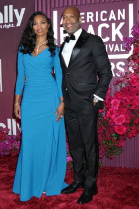 February 17, 2026, Los Angeles, California, USA: LOS ANGELES - FEB 16: Nicole Friday, Jeff Friday at the 8th American Black Film Festival Honors at the SLS Hotel on February 16, 2026 in Los Angeles, CA Los Angeles USA - ZUMAb170 20260217_aap_b170_123 Copyright: xKayxBlakex