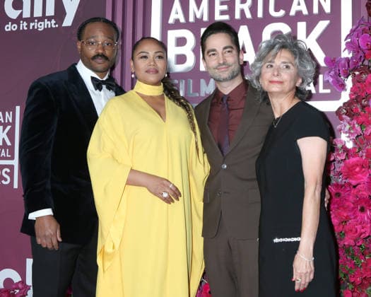 USA - 8th American Black Film Festival Honors - Los Angeles LOS ANGELES - FEB 16: Ryan Coogler, Zinzi Coogler, Sev Ohanian, Vartohi Ohanian at the 8th American Black Film Festival Honors at the SLS Hotel on February 16, 2026 in Los Angeles, CA Los Angeles CA USA  Copyright: xKathyxHutchinsx xHutchinsxPhotox