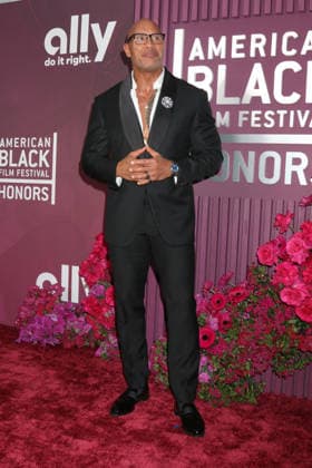 February 17, 2026, Los Angeles, Ca, USA: LOS ANGELES - FEB 16: Dwayne Johnson at the 8th American Black Film Festival Honors at the SLS Hotel on February 16, 2026 in Los Angeles, CA Los Angeles USA  - ZUMAnc22 20260217_zaa_nc22_051 Copyright: xKathyxHutchinsx
