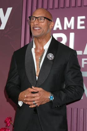 February 17, 2026, Los Angeles, Ca, USA: LOS ANGELES - FEB 16: Dwayne Johnson at the 8th American Black Film Festival Honors at the SLS Hotel on February 16, 2026 in Los Angeles, CA Los Angeles USA - ZUMAnc22 20260217_zaa_nc22_037 Copyright: xKathyxHutchinsx