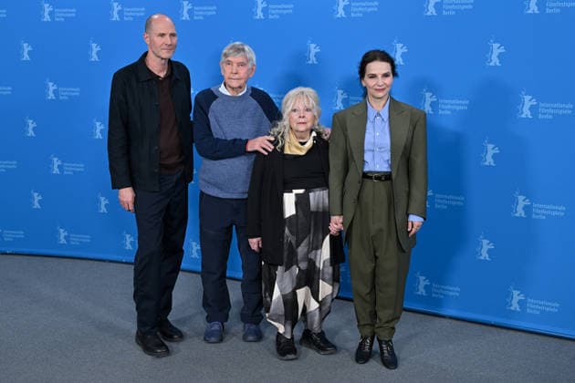 76th Berlin Film Festival Photocall Queen At Sea Lance Hammer, Tom Courtenay, Anna Calder-Marshall, Juliette Binoche attending the photocall of the movie Queen At Sea during 76th Berlin International Film Festival in Berlin, Germany on 17 February 2026. Photo by Julien Reynaud APS-Medias ABACAPRESS.COM Berlin  Copyright: xReynaudxJulien APS-Medias ABACAx