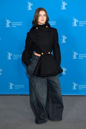 Florence Hunt beim Photocall zum Kinofilm Queen at Sea auf der Berlinale 2026 76. Internationale Filmfestspiele Berlin im Hotel Grand Hyatt. Berlin, 17.02.2026