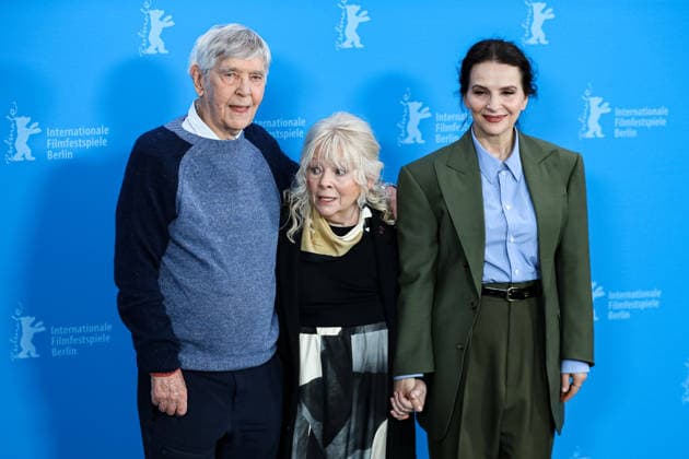 Berlin Berlinale, 76. internationale Filmfestspiele Berlin 2026 Photo Call QUEEN AT SEA Tom Courtenay (Schauspieler Actor) Anna Calder-Marshall (Schauspielerin Actor) Juliette Binoche (Schauspielerin Actor) Berlinale, 76. internationale Filmfestspiele Berlin 2026, 17.02.2026 Copyright: xEibner-Pressefoto RogerxBuerkex EP_RBE
