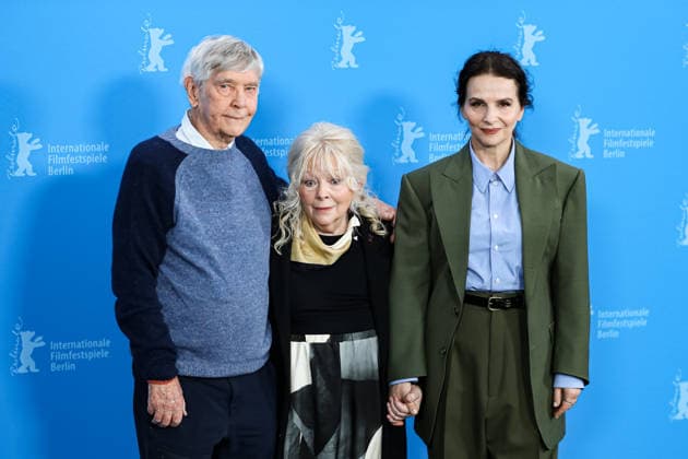 Berlin Berlinale, 76. internationale Filmfestspiele Berlin 2026 Photo Call QUEEN AT SEA Tom Courtenay (Schauspieler Actor) Anna Calder-Marshall (Schauspielerin Actor) Juliette Binoche (Schauspielerin Actor) Berlinale, 76. internationale Filmfestspiele Berlin 2026, 17.02.2026 Copyright: xEibner-Pressefoto RogerxBuerkex EP_RBE