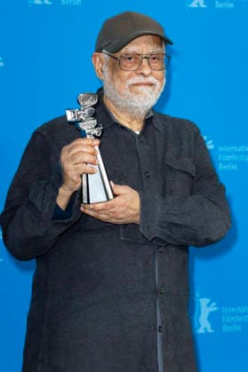 Haile Gerima beim Berlinale Kamera Photocall auf der Berlinale 2026 76. Internationale Filmfestspiele Berlin im Hotel Grand Hyatt. Berlin, 17.02.2026