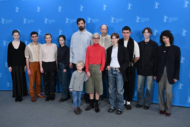 76th Berlin Film Festival Photocall My Wife Cries Vladimir Vulevic, Birte Schnöink, Angela Schanelec, Agathe Bonitzer and rest of film crew and cast attending the photocall of the movie My Wife Cries during 76th Berlin International Film Festival in Berlin, Germany on 17 February 2026. Photo by Julien Reynaud APS-Medias ABACAPRESS.COM Berlin  Copyright: xReynaudxJulien APS-Medias ABACAx