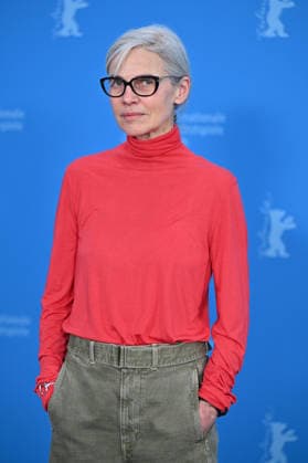 76th Berlin Film Festival Photocall My Wife Cries Angela Schanelec attending the photocall of the movie My Wife Cries during 76th Berlin International Film Festival in Berlin, Germany on 17 February 2026. Photo by Julien Reynaud APS-Medias ABACAPRESS.COM Berlin  Copyright: xReynaudxJulien APS-Medias ABACAx