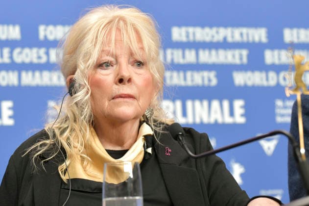 Anna Calder-Marshall bei der Pressekonferenz zum Kinofilm Queen at Sea auf der Berlinale 2026 76. Internationale Filmfestspiele Berlin im Hotel Grand Hyatt. Berlin, 17.02.2026