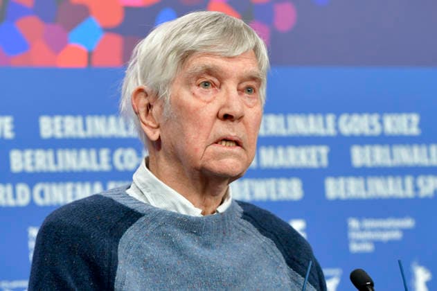 Tom Courtenay bei der Pressekonferenz zum Kinofilm Queen at Sea auf der Berlinale 2026 76. Internationale Filmfestspiele Berlin im Hotel Grand Hyatt. Berlin, 17.02.2026