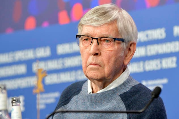 Tom Courtenay bei der Pressekonferenz zum Kinofilm Queen at Sea auf der Berlinale 2026 76. Internationale Filmfestspiele Berlin im Hotel Grand Hyatt. Berlin, 17.02.2026