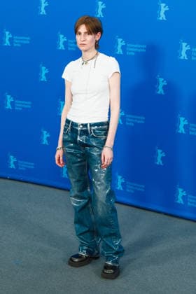 Photocall for My Wife Cries , Grand Hyatt Berlin, Berlin, Germany Agathe Bonitzer poses at the Photocall for My Wife Cries during Berlinale (Berlin Film Festival) at Grand Hyatt Berlin, Berlin, , Germany on 17 February 2026., Credit:Julie Edwards Avalon  Copyright: xJuliexEdwardsx xAvalonx 1075931477