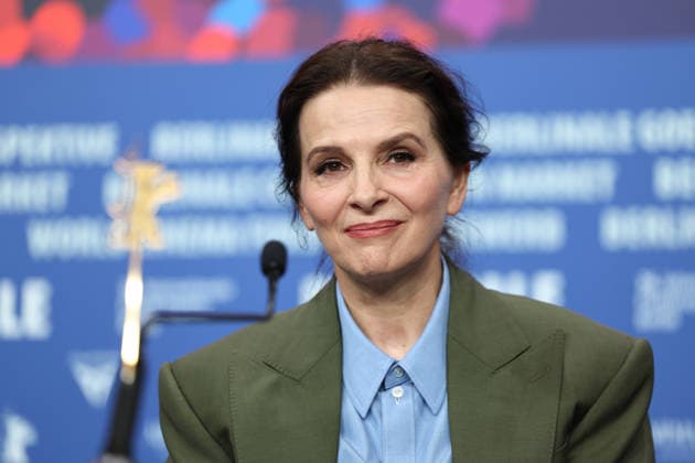 February 17, 2026, Berlin, Brandenburg, Germany: The 76 Berlinale Film Festival is taking place in Berlin from February 12 to 22, 2026. Queen at sea film press conference. Juliette Binoche answering journalists question Berlin Germany  - ZUMAt227 20260217_zip_t227_003 Copyright: xMarinaxTakimotox