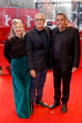 Gast, Steven McGregor und David Tranter bei der Premiere des Kinofilms Wolfram auf der Berlinale 2026 76. Internationale Filmfestspiele Berlin im Berlinale Palast. Berlin, 17.02.2026