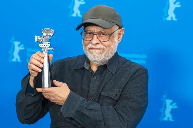 Haile Gerima beim Berlinale Kamera Photocall auf der Berlinale 2026 76. Internationale Filmfestspiele Berlin im Hotel Grand Hyatt. Berlin, 17.02.2026