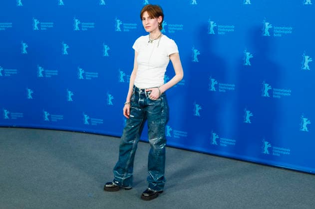 Agathe Bonitzer beim Photocall zum Kinofilm Meine Frau weint My Wife Cries auf der Berlinale 2026 76. Internationale Filmfestspiele Berlin im Hotel Grand Hyatt. Berlin, 17.02.2026