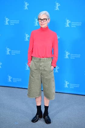 Angela Schanelec at the My Wife Cries photocall during the 76th Berlinale International Film Festival Berlin 2026 , February 17, 2026 Romain Doucelin Bestimage The Meine Frau Weint My Wife Cries photocall during the 76th Berlinale International Film Festival Berlin at Grand Hyatt Hotel on February 17, 2026 in Berlin, Germany Berlin Allemagne  Copyright: xRomainxDoucelinx xBestimagexRomainxDoucelinx xBestimagex
