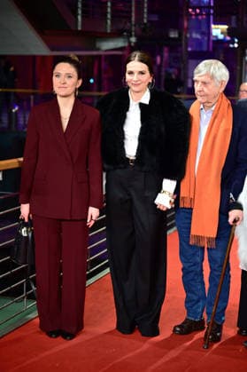 Juliette Binoche at the Queen at Sea premiere during the 76th Berlinale International Film Festival Berlin 2026 , February 17, 2026 Romain Doucelin Bestimage The Queen At Sea premiere during the 76th Berlinale International Film Festival Berlin at Berlinale Palast on February 17, 2026 in Berlin, Germany Berlin Allemagne  Copyright: xRomainxDoucelinx xBestimagexRomainxDoucelinx xBestimagex