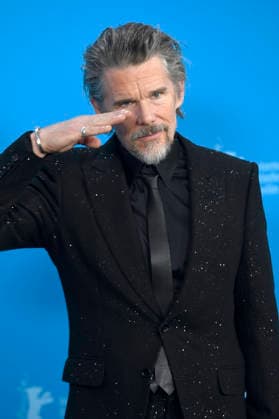 Ethan Hawke beim Photocall zum Kinofilm The Weight auf der Berlinale 2026 76. Internationale Filmfestspiele Berlin im Hotel Grand Hyatt. Berlin, 17.02.2026