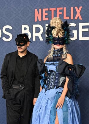 Familiar faces attend the Bridgertons masked ball Alba Carrillo during the Bridgertons masked ball, on February 17, 2026, in Madrid Spain THE BRIDGERTONS MASK BALL NETFLIX FAMOSOSOS José Madrid Madrid Madrid Espana  Copyright: xJosÃ xOlivax 7301240
