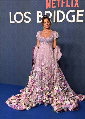 Famous faces attend the Bridgertons masked ball Mar Flores during the Bridgertons masked ball, February 17, 2026, in Madrid Spain BRIDGERTONS MASK BALL NETFLIX FAMOSOSOS José Madrid Madrid Madrid Spain  Copyright: xJosÃ xOlivax 7301287
