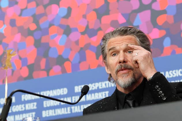 Ethan Hawke bei der Pressekonferenz zum Kinofilm The Weight auf der Berlinale 2026 76. Internationale Filmfestspiele Berlin im Hotel Grand Hyatt. Berlin, 17.02.2026
