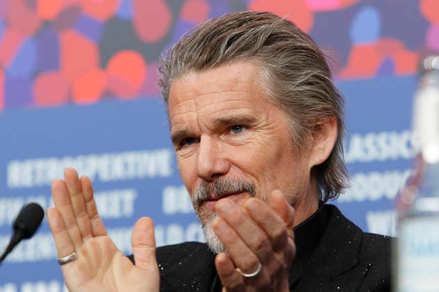 Ethan Hawke bei der Pressekonferenz zum Kinofilm The Weight auf der Berlinale 2026 76. Internationale Filmfestspiele Berlin im Hotel Grand Hyatt. Berlin, 17.02.2026
