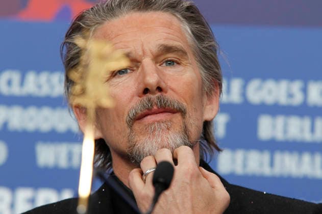Ethan Hawke bei der Pressekonferenz zum Kinofilm The Weight auf der Berlinale 2026 76. Internationale Filmfestspiele Berlin im Hotel Grand Hyatt. Berlin, 17.02.2026