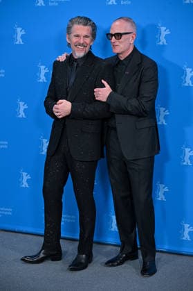76th Berlin Film Festival Photocall The Weight Ethan Hawke, Padraic McKinley attending the photocall of the movie The Weight during 76th Berlin International Film Festival in Berlin, Germany on 17 February 2026. Photo by Julien Reynaud APS-Medias ABACAPRESS.COM Berlin  Copyright: xReynaudxJulien APS-Medias ABACAx